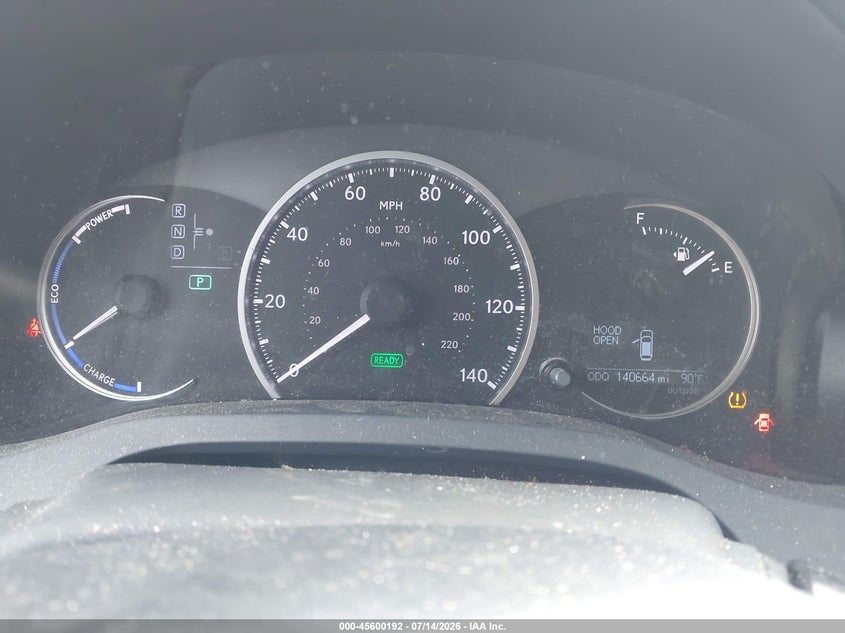 2012 Lexus Ct 200h VIN JTHKD5BH8C2098344 IAAI salvage auction — NORMAL WEAR, Clear (Florida), sold $2,650 on 2026-07-29 (photo 7)