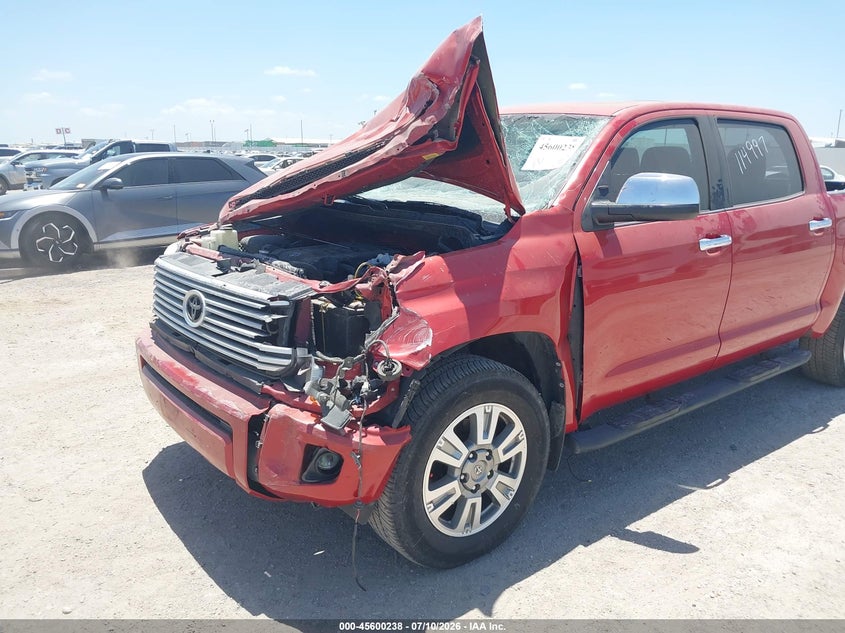 2014 Toyota Tundra VIN 5TFGY5F16EX147894 IAAI salvage auction — FRONT END, Salvage (Texas), sold $6,800 on 2026-07-29 (photo 6)