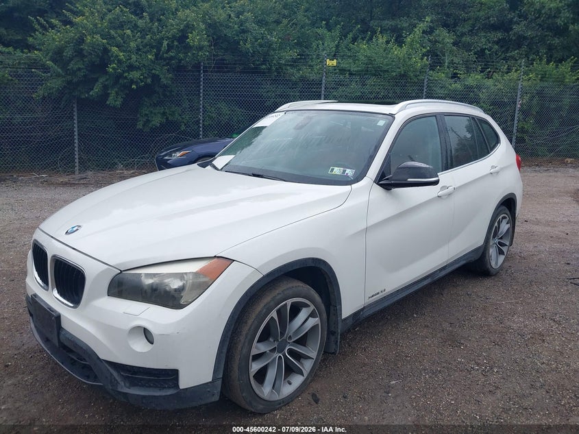 2014 BMW X1 VIN WBAVL1C57EVY10338 IAAI salvage auction — NORMAL WEAR, Clear (Pennsylvania), sold $550 on 2026-07-31 (photo 2)