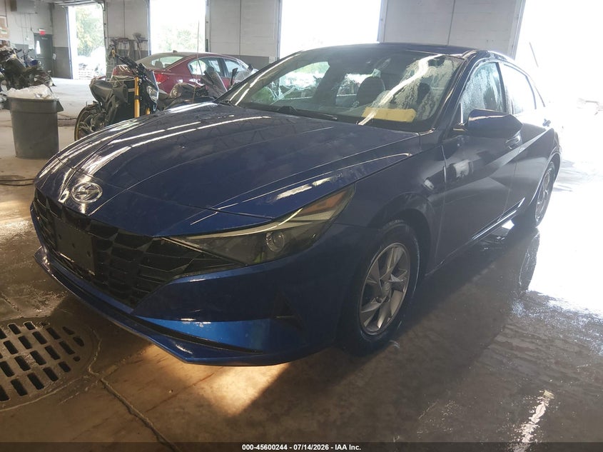 2021 Hyundai Elantra VIN 5NPLL4AG2MH046560 IAAI salvage auction — REAR END, Sf97 (New York), sold $6,125 on 2026-08-20 (photo 2)