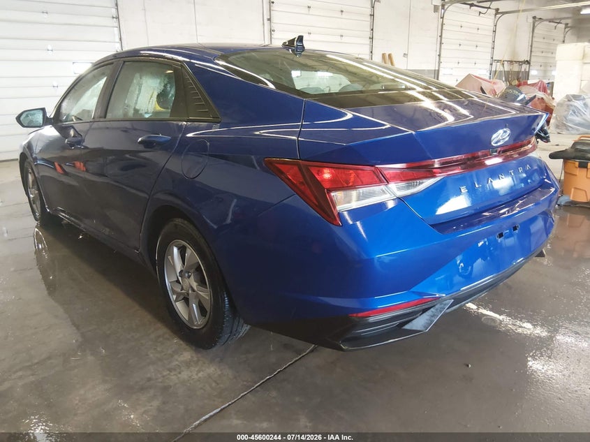 2021 Hyundai Elantra VIN 5NPLL4AG2MH046560 IAAI salvage auction — REAR END, Sf97 (New York), sold $6,125 on 2026-08-20 (photo 3)