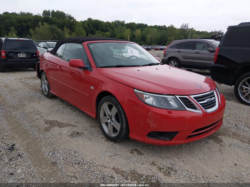 2010 Saab 9-3 VIN YS3FE7CY2A6001129 IAAI salvage auction — REAR END, Salvage (Ohio), sold $25 on 2026-08-05 (photo 1)