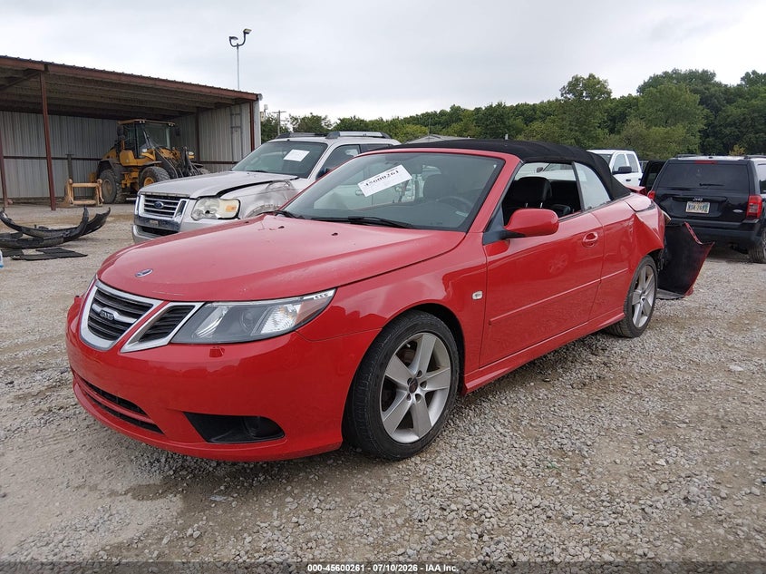 2010 Saab 9-3 VIN YS3FE7CY2A6001129 IAAI salvage auction — REAR END, Salvage (Ohio), sold $25 on 2026-08-05 (photo 2)