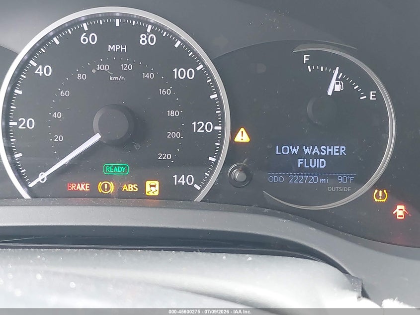 2013 Lexus VIN JTHKD5BH1D2131766 IAAI salvage auction — RIGHT REAR, Salvage Title, sold $4,100 on 2026-07-15 (photo 7)