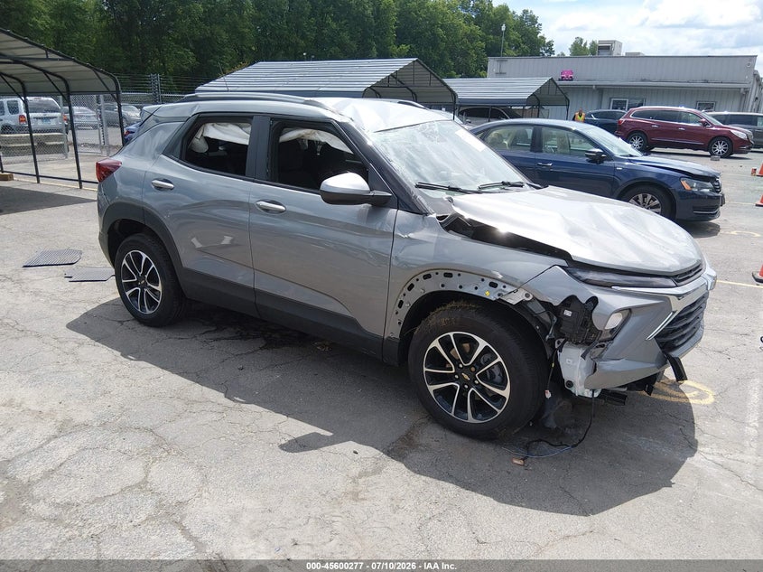 2025 Chevrolet Trailblazer VIN KL79MRSLXSB025340 IAAI salvage auction — ALL OVER, Salvage (Connecticut), sold $2,750 on 2026-08-01 (photo 1)