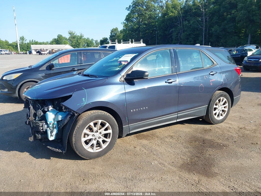 2018 Chevrolet Equinox VIN 3GNAXHEV0JL116362 IAAI salvage auction — FRONT END, Salvage - Greater Than 75% (Maryland), sold $1,950 on 2026-07-25 (photo 2)