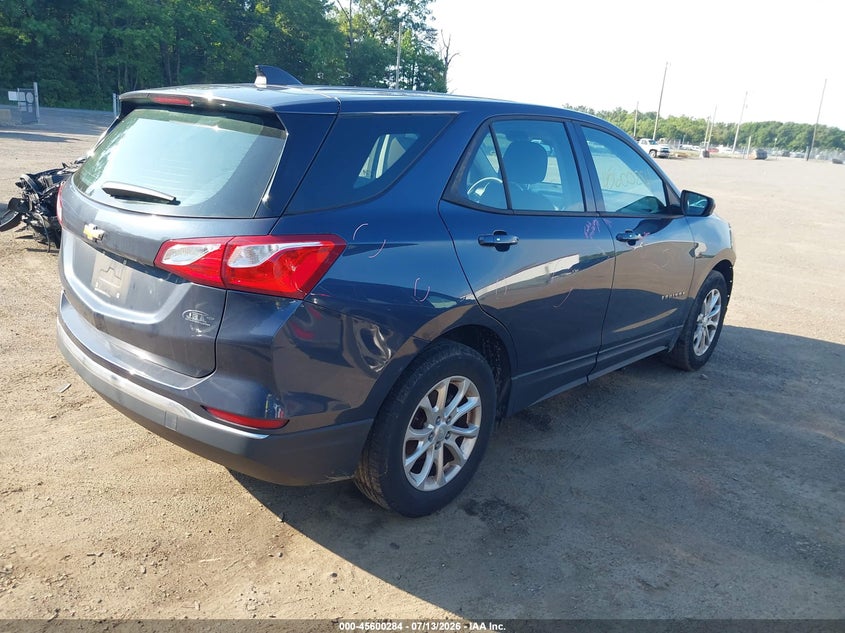2018 Chevrolet Equinox VIN 3GNAXHEV0JL116362 IAAI salvage auction — FRONT END, Salvage - Greater Than 75% (Maryland), sold $1,950 on 2026-07-25 (photo 4)