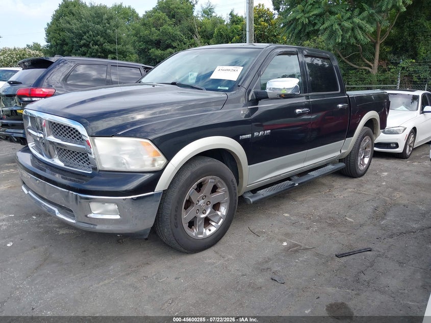 2009 Dodge Ram VIN 1D3HB13T89J530739 IAAI salvage auction — REAR END, Salvage (North Carolina), sold $1,400 on 2026-08-27 (photo 2)