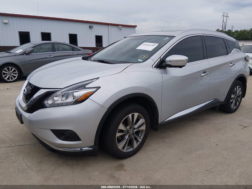 2015 Nissan Murano VIN 5N1AZ2MH2FN234640 IAAI salvage auction — NORMAL WEAR, Salvage Title, sold $775 on 2026-07-31 (photo 2)