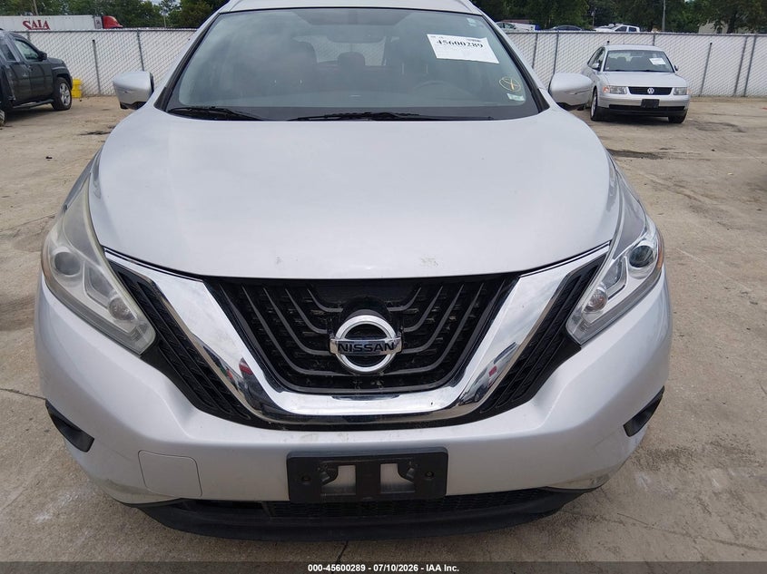 2015 Nissan Murano VIN 5N1AZ2MH2FN234640 IAAI salvage auction — NORMAL WEAR, Salvage Title, sold $775 on 2026-07-31 (photo 6)