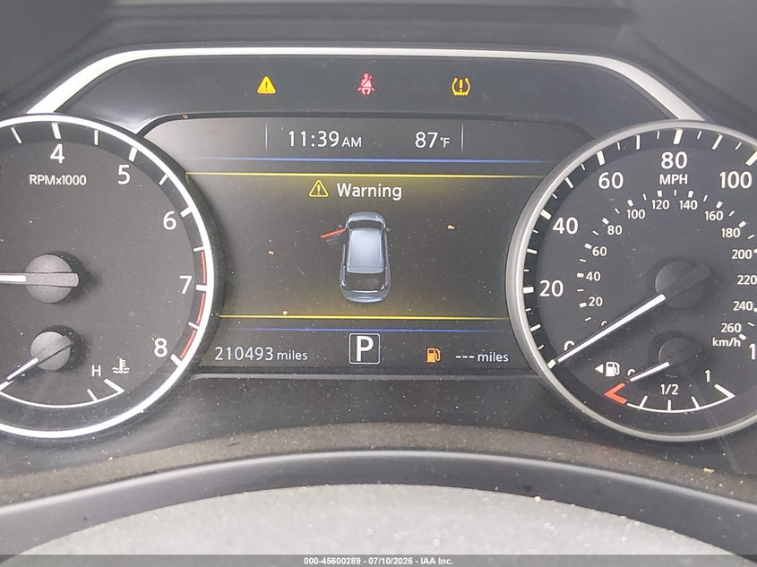 2015 Nissan Murano VIN 5N1AZ2MH2FN234640 IAAI salvage auction — NORMAL WEAR, Salvage Title, sold $775 on 2026-07-31 (photo 7)