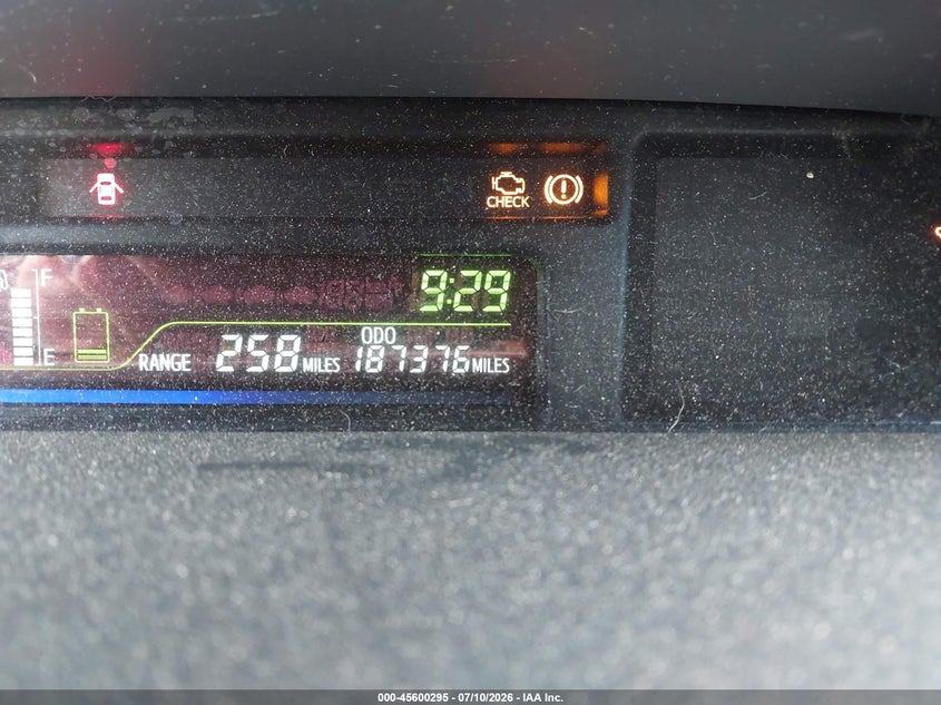 2013 Toyota Prius v VIN JTDZN3EU0D3252860 IAAI salvage auction — NORMAL WEAR, Clear (North Carolina), sold $2,550 on 2026-07-15 (photo 7)