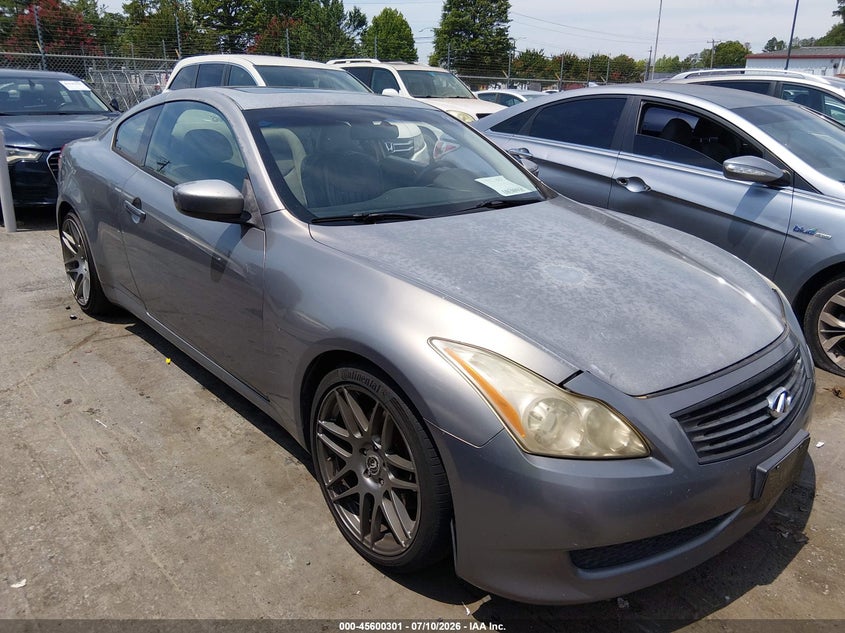 2008 Infiniti G37 VIN JNKCV64E88M118470 IAAI salvage auction — NORMAL WEAR, Clear-Dealer Only (North Carolina), sold $500 on 2026-07-29 (photo 1)