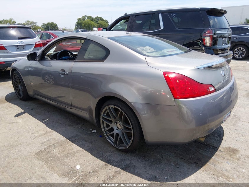 2008 Infiniti G37 VIN JNKCV64E88M118470 IAAI salvage auction — NORMAL WEAR, Clear-Dealer Only (North Carolina), sold $500 on 2026-07-29 (photo 3)