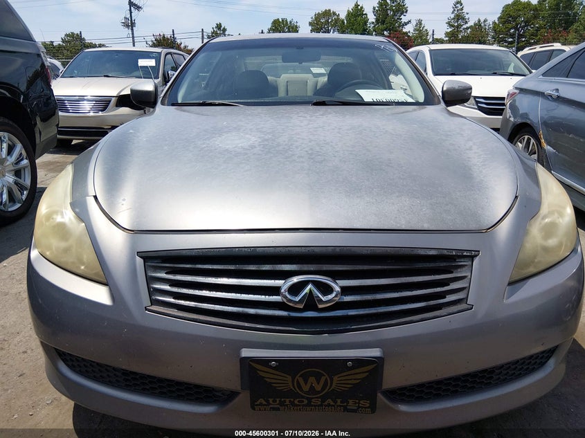 2008 Infiniti G37 VIN JNKCV64E88M118470 IAAI salvage auction — NORMAL WEAR, Clear-Dealer Only (North Carolina), sold $500 on 2026-07-29 (photo 6)