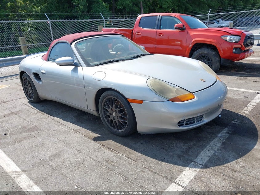 1999 Porsche Boxster VIN WP0CA2980XU622146 IAAI salvage auction — NORMAL WEAR, Clear (North Carolina), sold $475 on 2026-07-30 (photo 1)