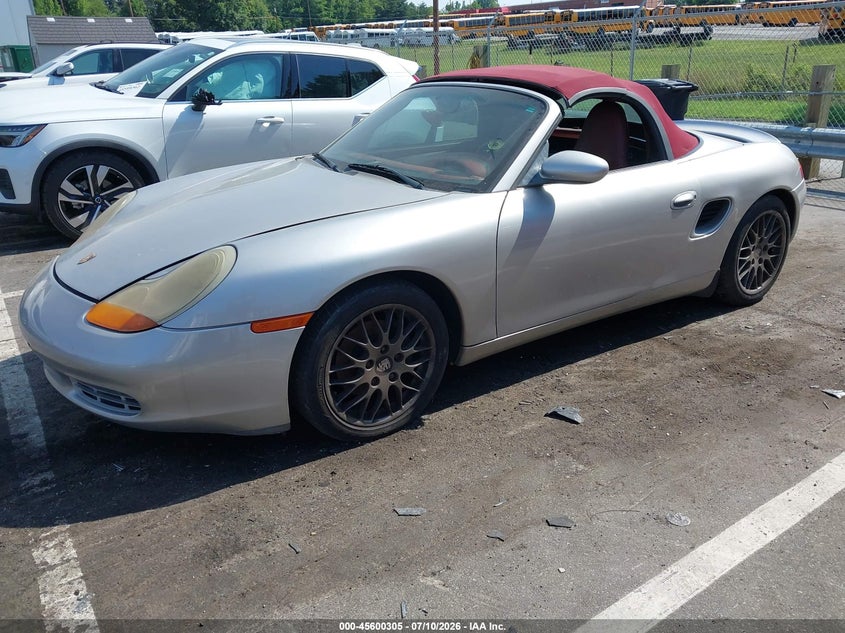 1999 Porsche Boxster VIN WP0CA2980XU622146 IAAI salvage auction — NORMAL WEAR, Clear (North Carolina), sold $475 on 2026-07-30 (photo 2)
