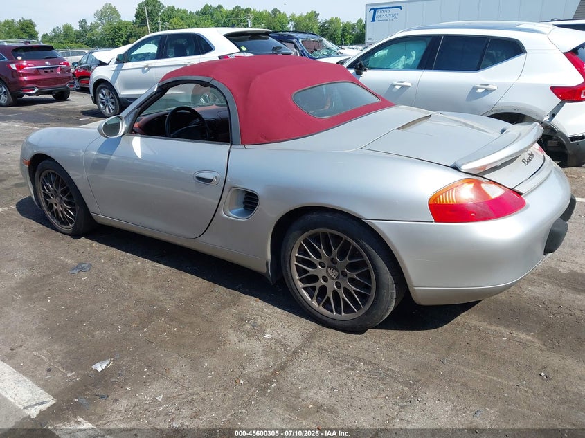 1999 Porsche Boxster VIN WP0CA2980XU622146 IAAI salvage auction — NORMAL WEAR, Clear (North Carolina), sold $475 on 2026-07-30 (photo 3)