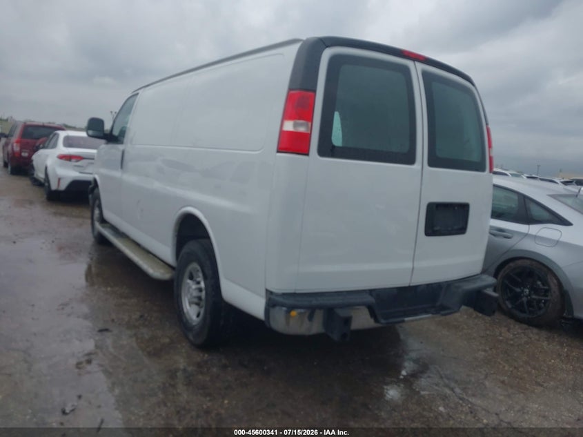 2020 Chevrolet Express VIN 1GCWGAFG9L1204116 IAAI salvage auction — FRONT END, Enterprise Vehicles Clear Only (Texas), sold $9,100 on 2026-07-29 (photo 3)