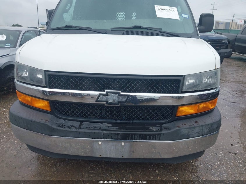 2020 Chevrolet Express VIN 1GCWGAFG9L1204116 IAAI salvage auction — FRONT END, Enterprise Vehicles Clear Only (Texas), sold $9,100 on 2026-07-29 (photo 6)