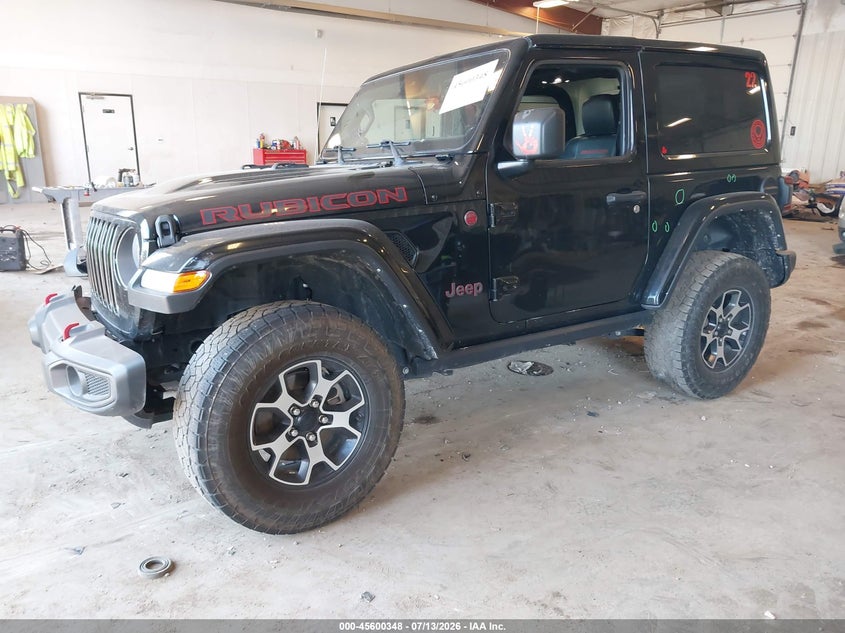 2022 Jeep Wrangler / VIN 1C4HJXCG1NW258341 IAAI salvage auction — SIDE, Scrap (Michigan), sold $8,300 on 2026-08-26 (photo 2)