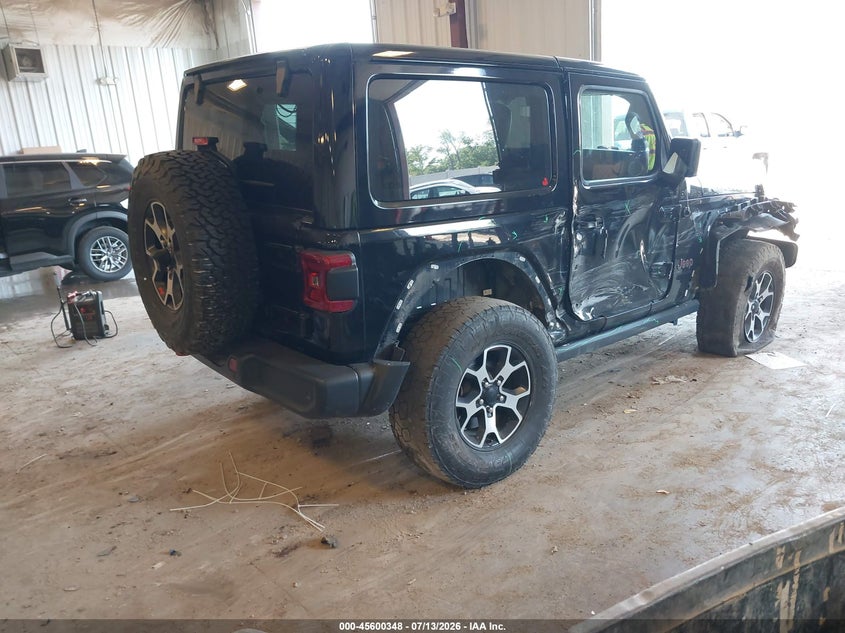 2022 Jeep Wrangler / VIN 1C4HJXCG1NW258341 IAAI salvage auction — SIDE, Scrap (Michigan), sold $8,300 on 2026-08-26 (photo 4)