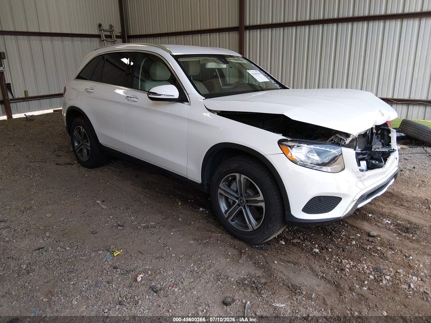 2019 Mercedes-benz Glc VIN WDC0G4JB4KV126817 IAAI salvage auction — FRONT END, Salvage Title, sold $4,550 on 2026-08-12 (photo 1)