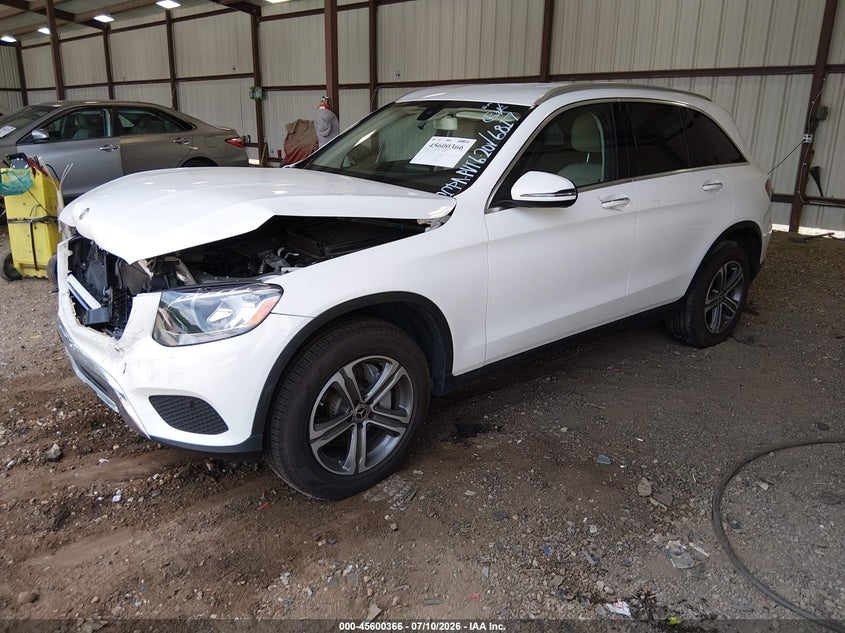 2019 Mercedes-benz Glc VIN WDC0G4JB4KV126817 IAAI salvage auction — FRONT END, Salvage Title, sold $4,550 on 2026-08-12 (photo 2)