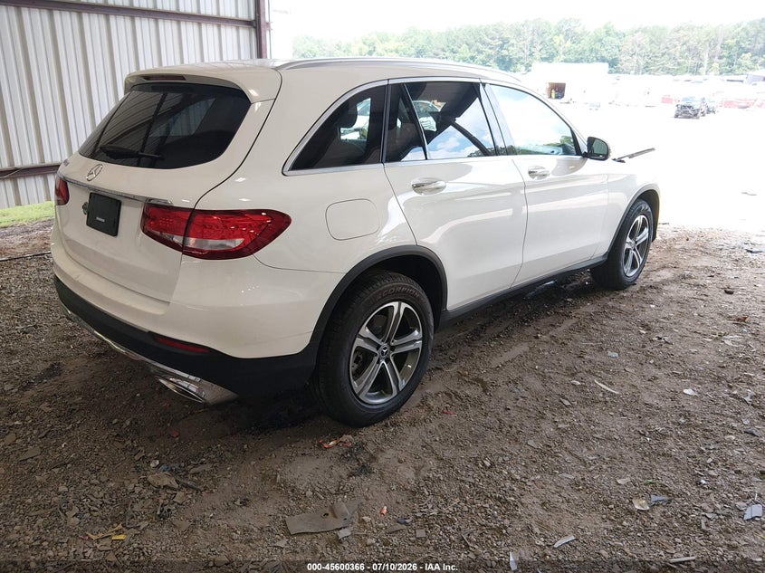 2019 Mercedes-benz Glc VIN WDC0G4JB4KV126817 IAAI salvage auction — FRONT END, Salvage Title, sold $4,550 on 2026-08-12 (photo 4)