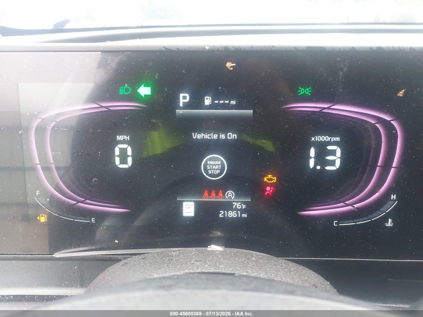 2025 Kia Sportage VIN 5XYK33DF3SG325450 IAAI salvage auction — FRONT END, Salvage Title, sold $10,500 on 2026-08-22 (photo 7)