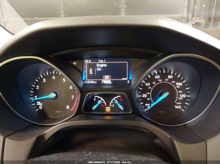 2018 Ford Focus VIN 1FADP3F24JL328230 IAAI salvage auction — NORMAL WEAR, Sf97 (New York), sold $9,700 on 2026-08-20 (photo 7)