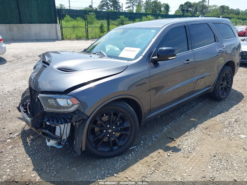 2020 Dodge Durango VIN 1C4SDJCT2LC161686 IAAI salvage auction — FRONT & REAR, Salvage Title, sold $1,400 on 2026-08-23 (photo 2)