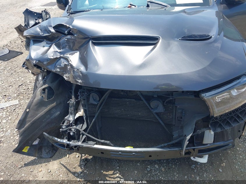 2020 Dodge Durango VIN 1C4SDJCT2LC161686 IAAI salvage auction — FRONT & REAR, Salvage Title, sold $1,400 on 2026-08-23 (photo 6)