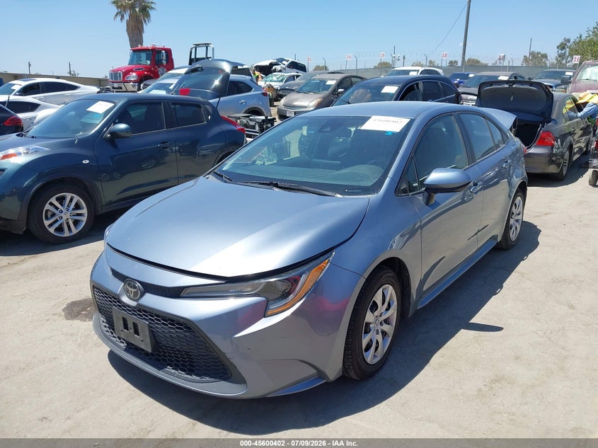 2022 Toyota Corolla VIN 5YFEPMAE5NP339501 IAAI salvage auction — REAR END, Salvage Title, sold $6,000 on 2026-07-29 (photo 2)