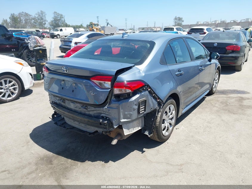 2022 Toyota Corolla VIN 5YFEPMAE5NP339501 IAAI salvage auction — REAR END, Salvage Title, sold $6,000 on 2026-07-29 (photo 6)