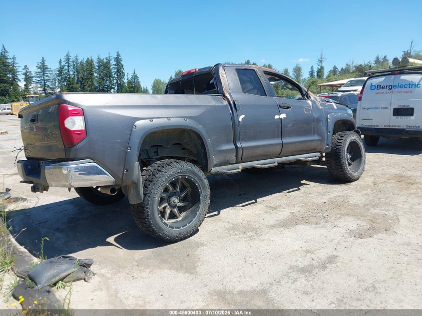 2015 Toyota Tundra VIN 5TFUY5F19FX433033 IAAI salvage auction — ROLLOVER, Salvage Title, sold $2,950 on 2026-07-22 (photo 4)