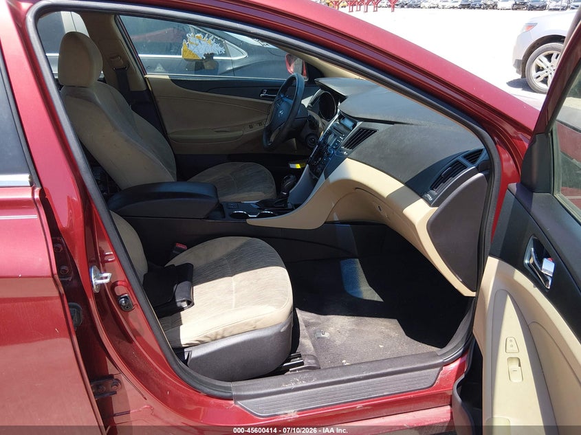 2013 Hyundai Sonata VIN 5NPEB4ACXDH543624 IAAI salvage auction — NORMAL WEAR, Original (Texas), sold $250 on 2026-07-28 (photo 5)