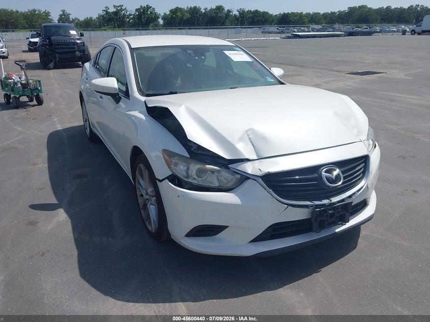 2014 Mazda VIN JM1GJ1T64E1133041 IAAI salvage auction — FRONT END, Salvage Title, sold $1,350 on 2026-07-29 (photo 1)