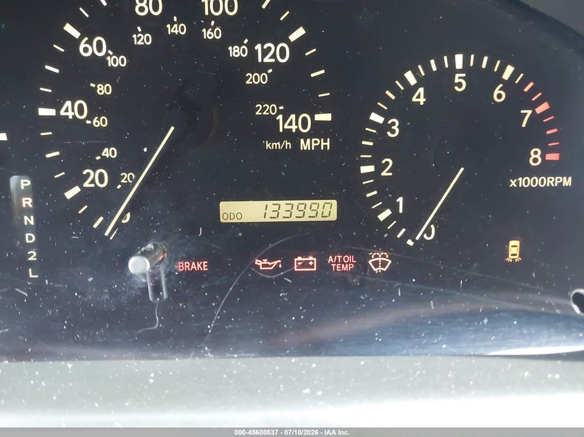 1999 Lexus Rx 300 VIN JT6HF10UXX0090639 IAAI salvage auction — NORMAL WEAR, Clear (Illinois), sold $375 on 2026-07-29 (photo 7)