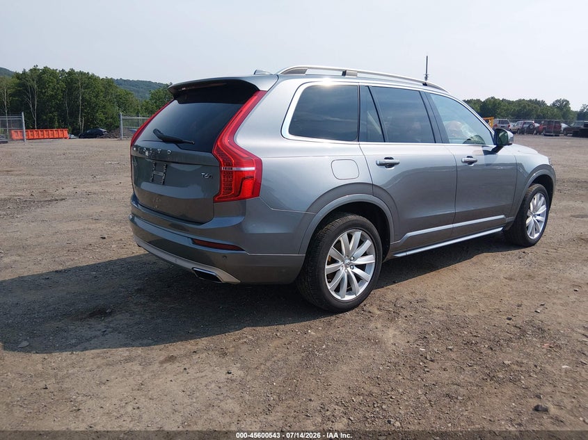2016 Volvo Xc90 VIN YV4A22PK5G1088627 IAAI salvage auction — UNKNOWN, Salvage Title, sold $7,200 on 2026-08-01 (photo 4)