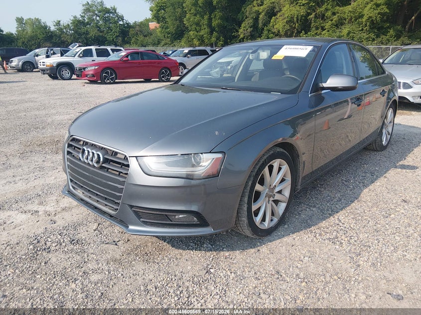 2013 Audi A4 VIN WAUHFAFL3DN016899 IAAI salvage auction — UNDERCARRIAGE, Salvage (Ohio), sold $1,350 on 2026-07-28 (photo 2)