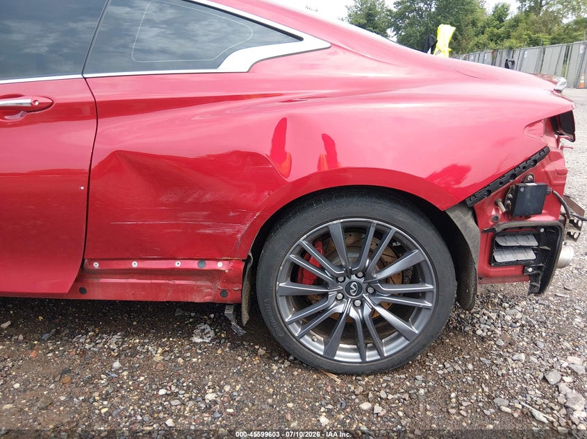2017 Infiniti Q60 VIN JN1FV7EL2HM701492 IAAI salvage auction — REAR END, Salvage Title, sold $75 on 2026-08-01 (photo 6)