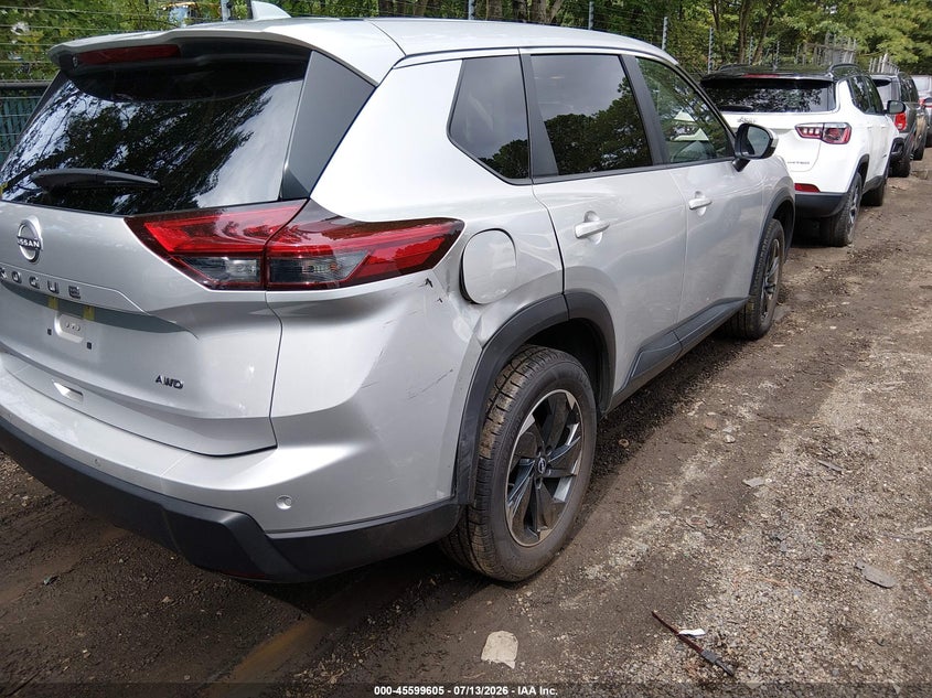 2025 Nissan Rogue VIN JN8BT3BB5SW158368 IAAI salvage auction — REAR END, Enterprise Vehicles Clear Only (New Jersey), sold $14,100 on 2026-07-16 (photo 6)