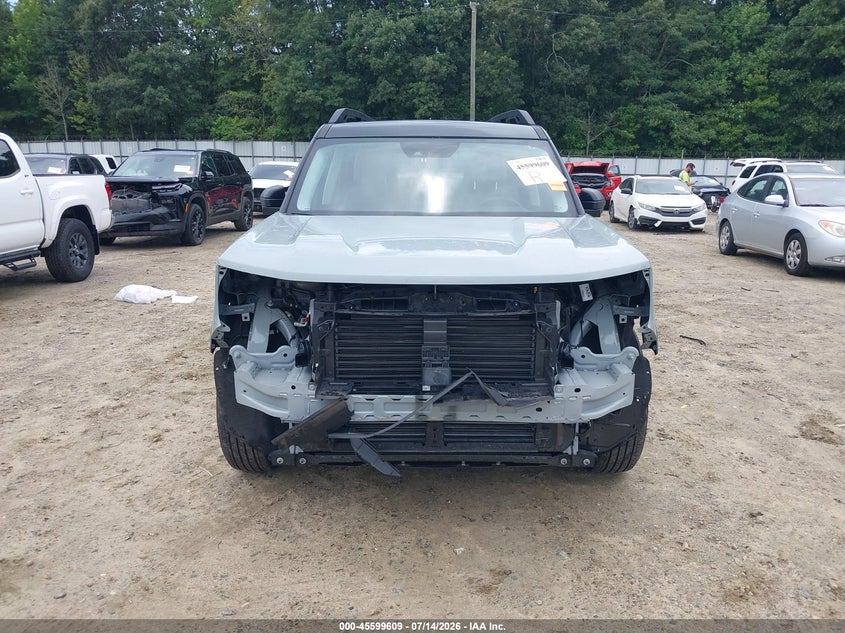 2024 Ford Bronco sport VIN 3FMCR9C61RRF24290 IAAI salvage auction — FRONT & REAR, Salvage (Georgia), sold $8,850 on 2026-08-20 (photo 6)