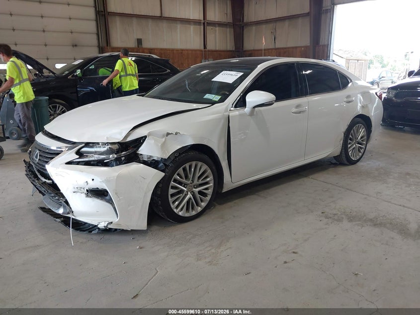 2016 Lexus ES VIN JTHBK1GG9G2219063 IAAI salvage auction — LEFT FRONT, Mv-907A (New York), sold $25 on 2026-07-22 (photo 2)