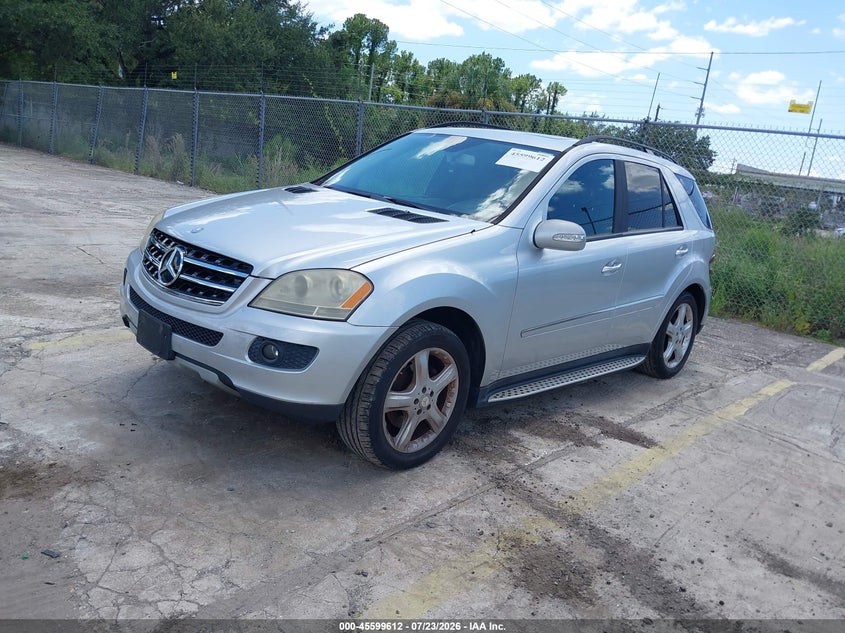 2008 Mercedes-benz M-klasse VIN 4JGBB22E48A344990 IAAI salvage auction — REAR END, Rebuildable (Florida), sold $775 on 2026-07-31 (photo 2)
