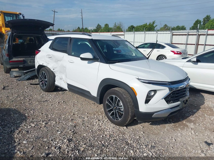 2026 Chevrolet Trailblazer VIN KL79MPSL4TB128713 IAAI salvage auction — SIDE, Original (Texas), sold $2,650 on 2026-07-16 (photo 1)
