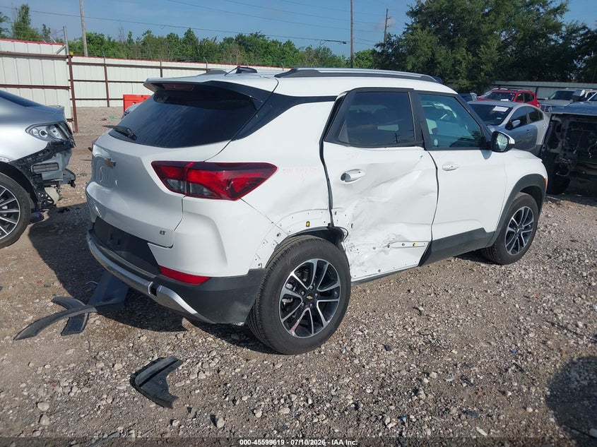 2026 Chevrolet Trailblazer VIN KL79MPSL4TB128713 IAAI salvage auction — SIDE, Original (Texas), sold $2,650 on 2026-07-16 (photo 4)