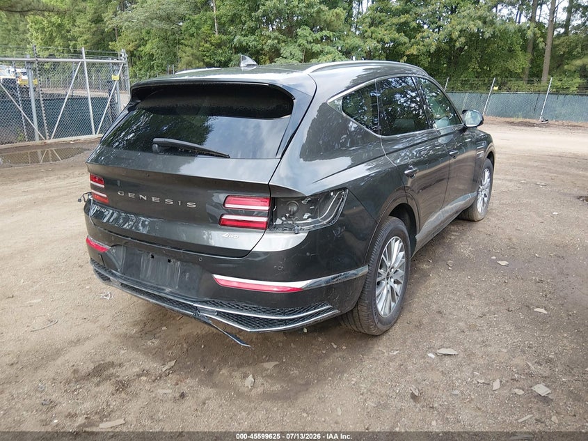 2025 Genesis Gv80 VIN KMUHFESB5SU260397 IAAI salvage auction — REAR END, Enterprise Vehicles Clear Only (Alabama), sold $17,100 on 2026-07-16 (photo 4)