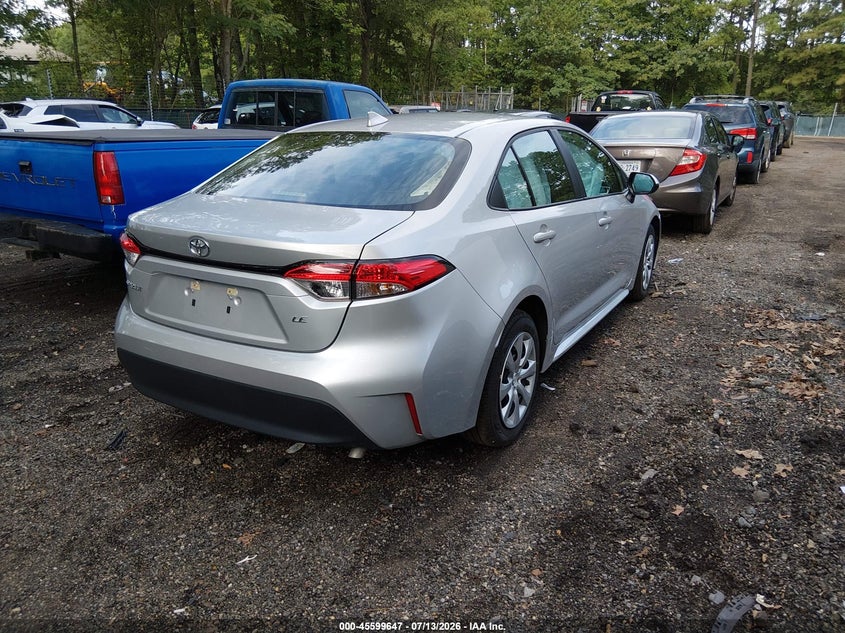 2025 Toyota Corolla VIN 5YFB4MDE9SP268385 IAAI salvage auction — LEFT FRONT, Enterprise Vehicles Clear Only (Colorado), sold $11,750 on 2026-07-16 (photo 4)